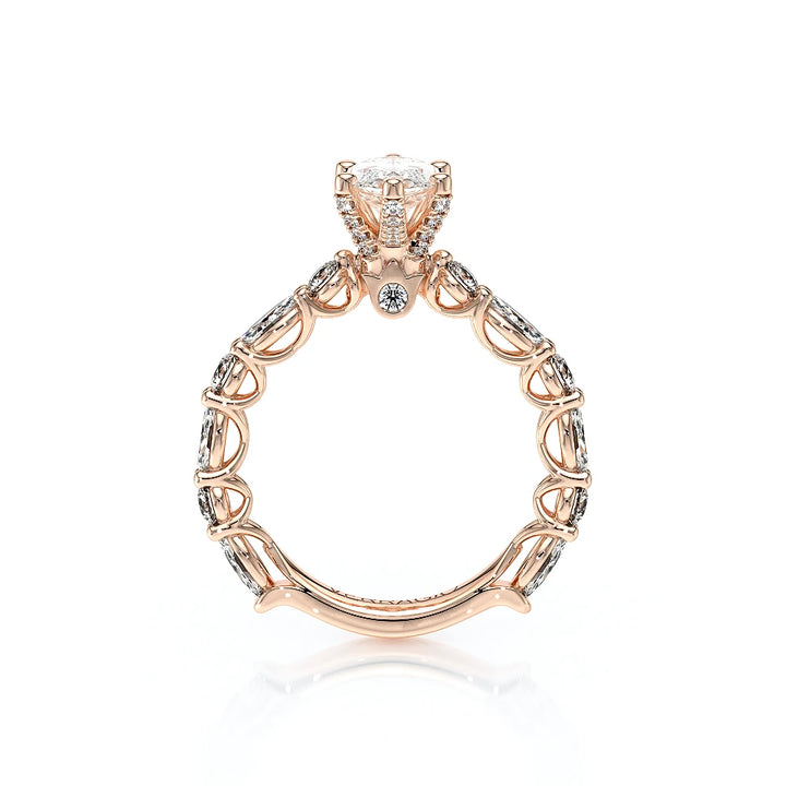 Lumino 806Mqd6 5X25 14K Rose Gold Marquise