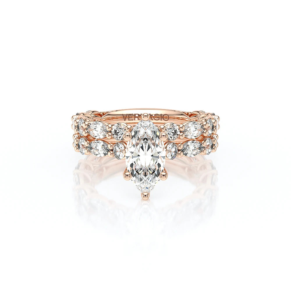 Lumino 806Mqd6 5X25 14K Rose Gold Marquise