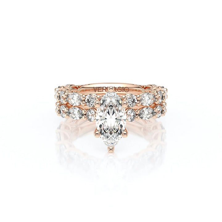 Lumino 806Mqd6 5X25 14K Rose Gold Marquise