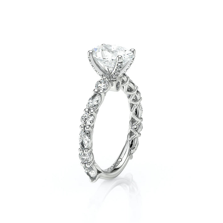 Lumino 806Ovd4 5X25 14K White Gold Oval
