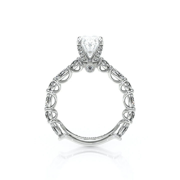 Lumino 806Ovd4 5X25 14K White Gold Oval