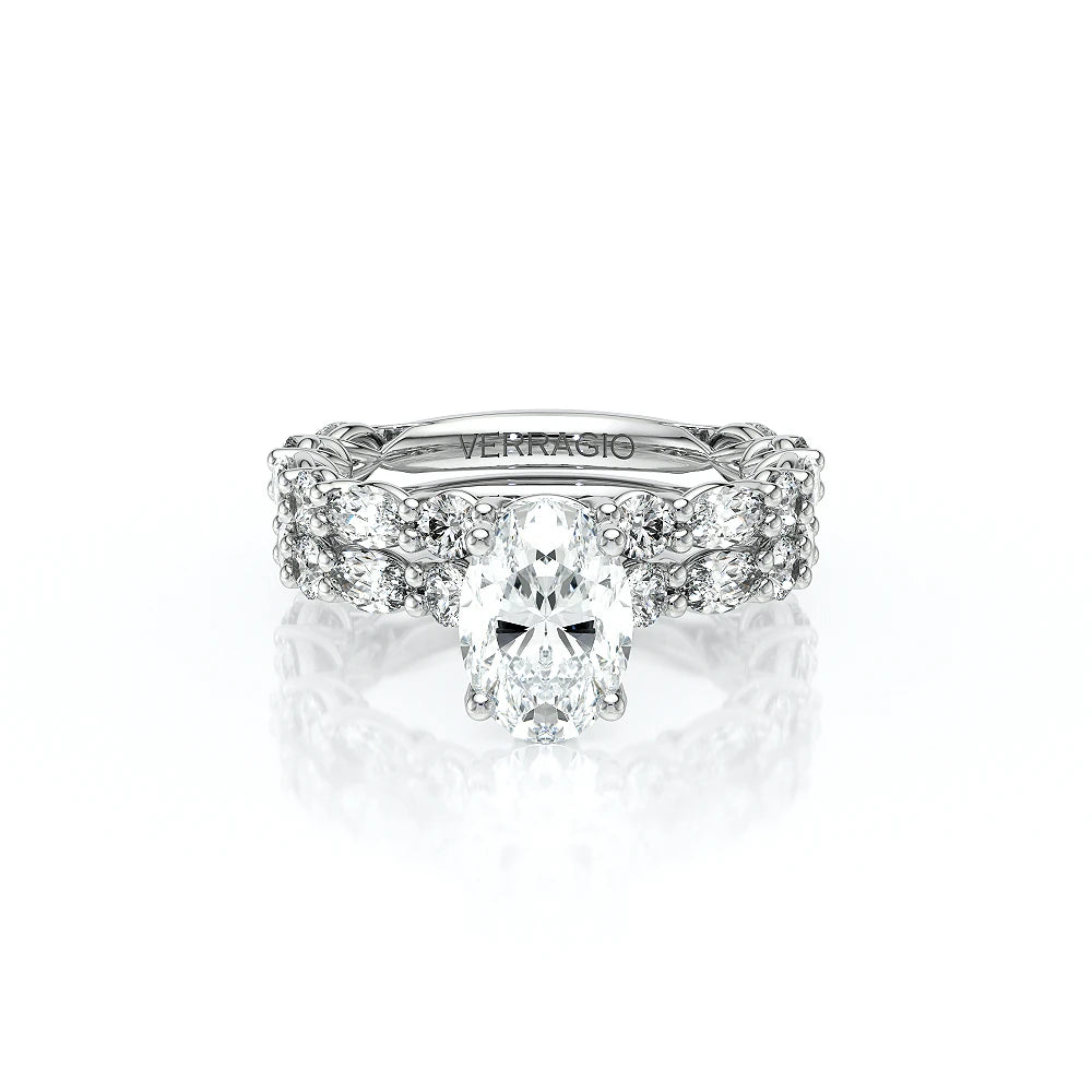 Lumino 806Ovd4 5X25 14K White Gold Oval