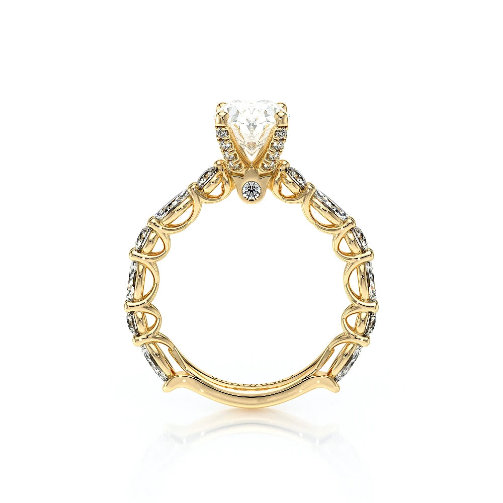 Lumino 806Ovd4 5X25 14K Yellow Gold Oval