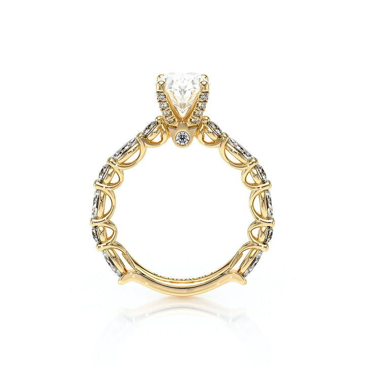 Lumino 806Ovd4 5X25 14K Yellow Gold Oval