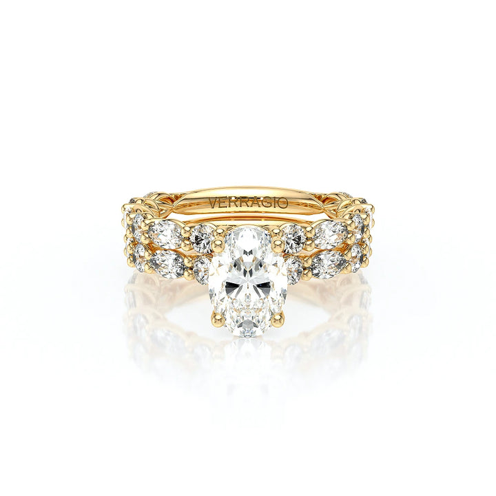 Lumino 806Ovd4 5X25 14K Yellow Gold Oval