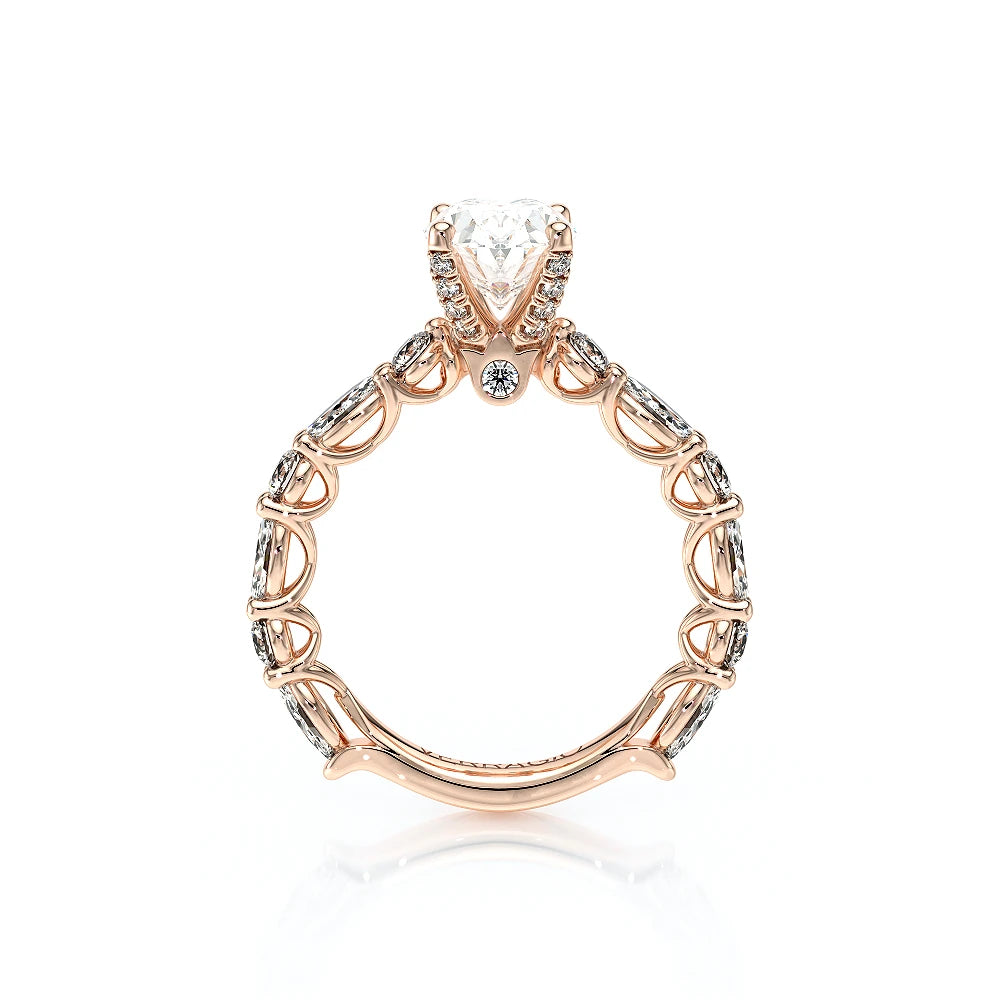 Lumino 806Ovd4 5X25 18K Rose Gold Oval