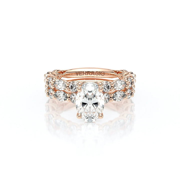 Lumino 806Ovd4 5X25 14K Rose Gold Oval