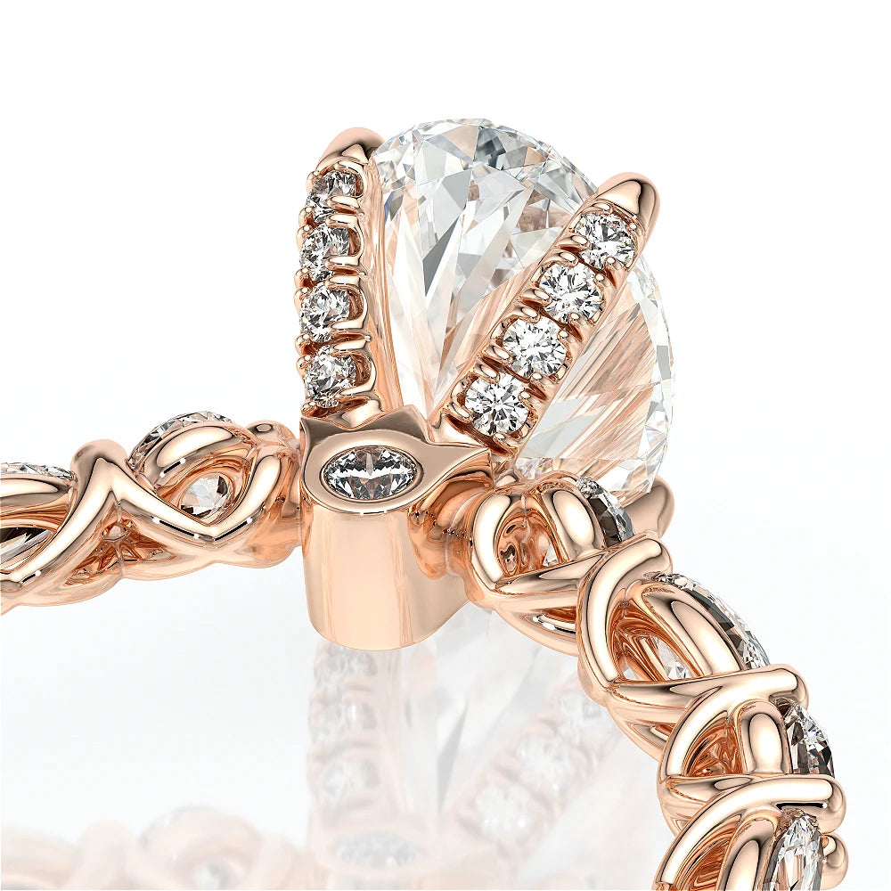Lumino 806Ovd4 5X25 18K Rose Gold Oval