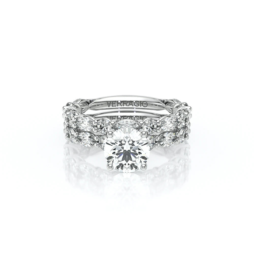 Lumino 806Rd4 5X25 18K White Gold Round