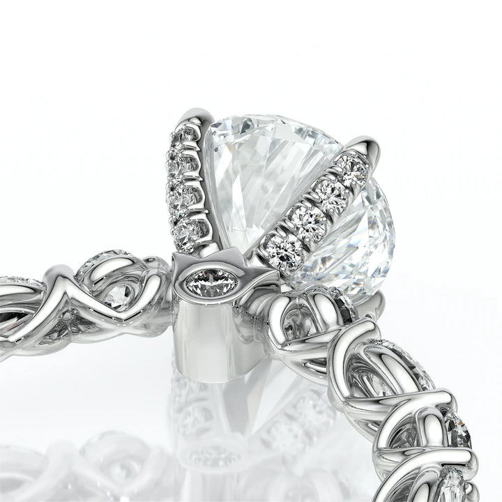 Lumino 806Rd4 5X25 14K White Gold Round