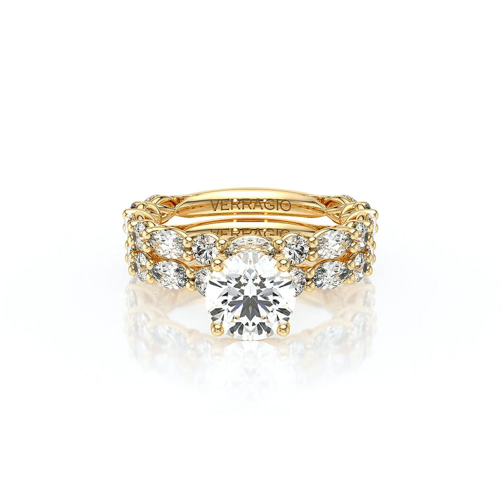 Lumino 806Rd4 5X25 14K Yellow Gold Round