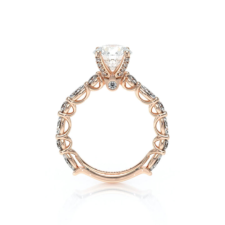 Lumino 806Rd4 5X25 14K Rose Gold Round