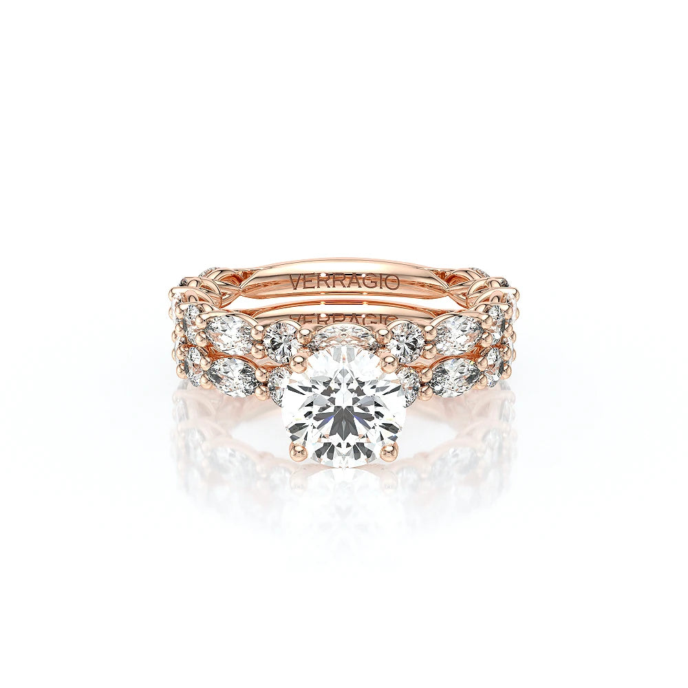 Lumino 806Rd4 5X25 14K Rose Gold Round