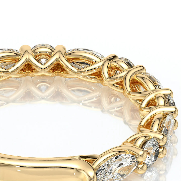 Lumino 806W 5X25 14K Yellow Gold