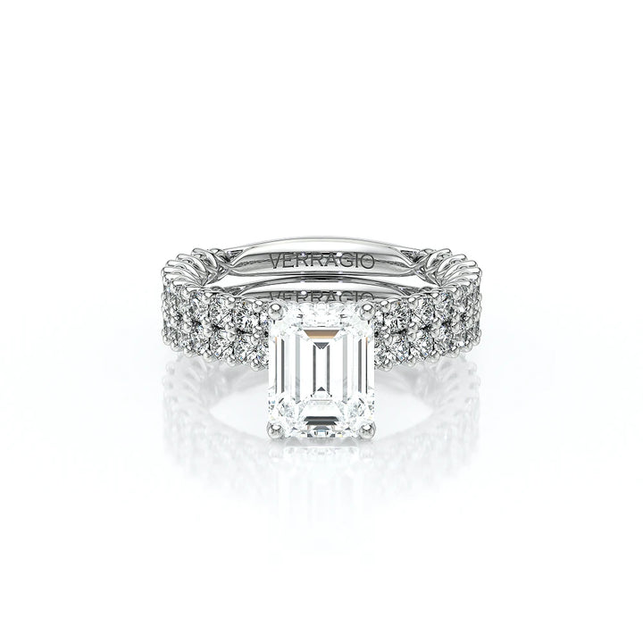 Lumino 801Emd4 20 14K White Gold Emerald