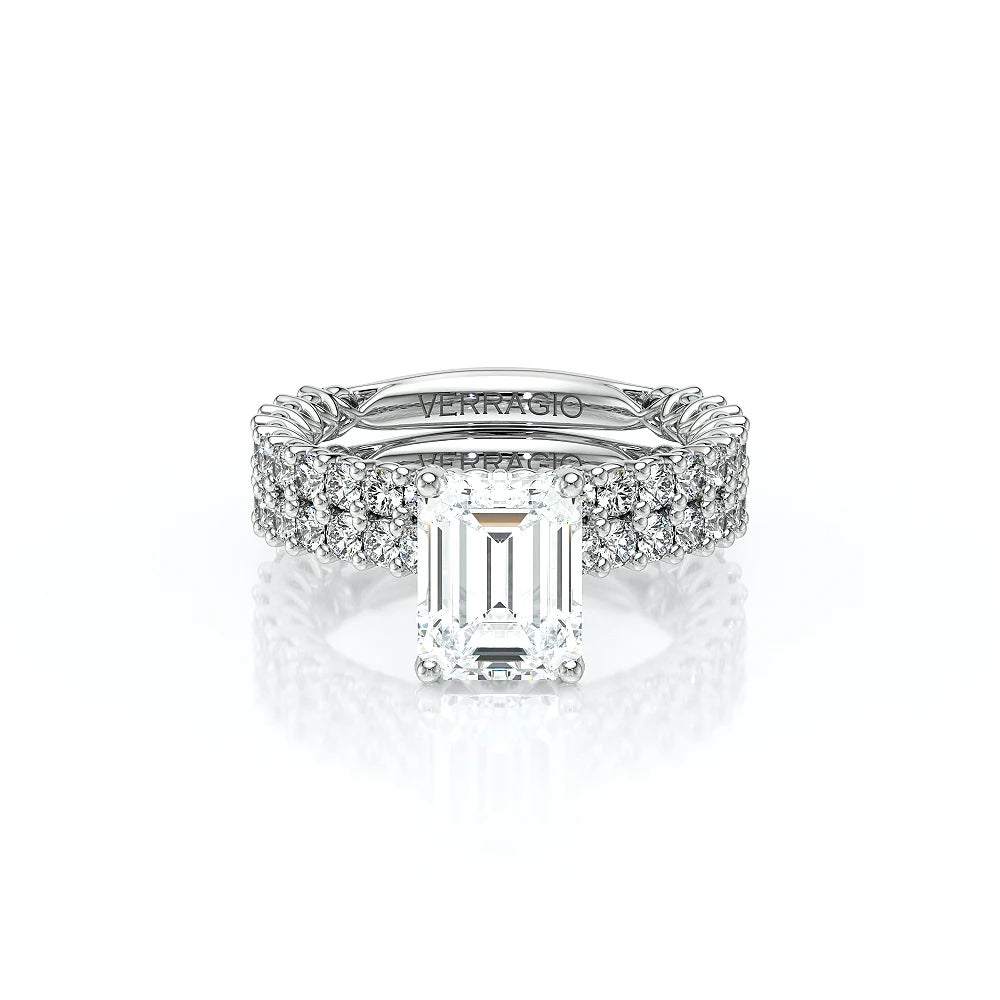 Lumino 801Emd4 20 18K White Gold Emerald