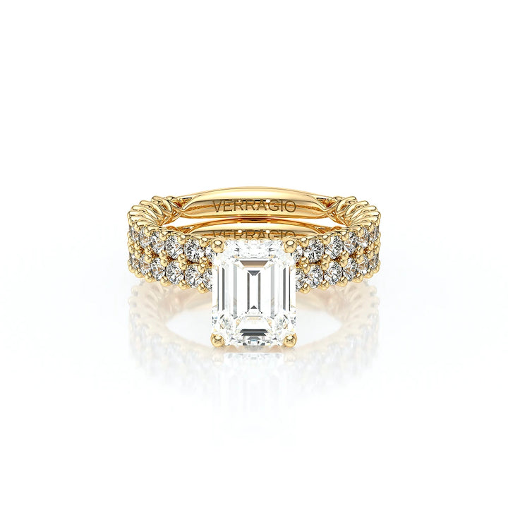 Lumino 801Emd4 20 14K Yellow Gold Emerald