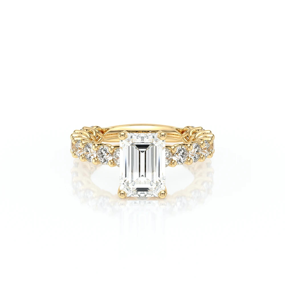 Lumino 801Emd4 30 14K Yellow Gold Emerald