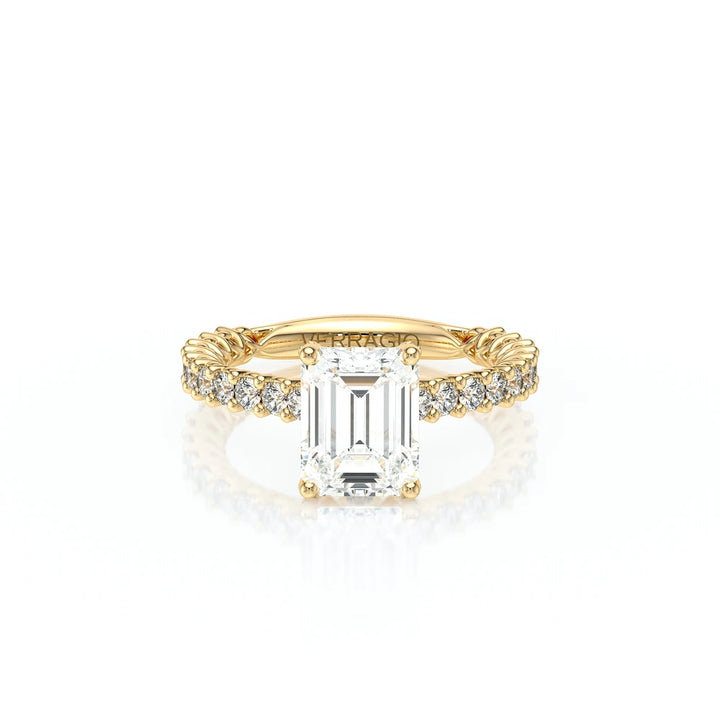 Lumino 801Emd4 20 18K Yellow Gold Emerald