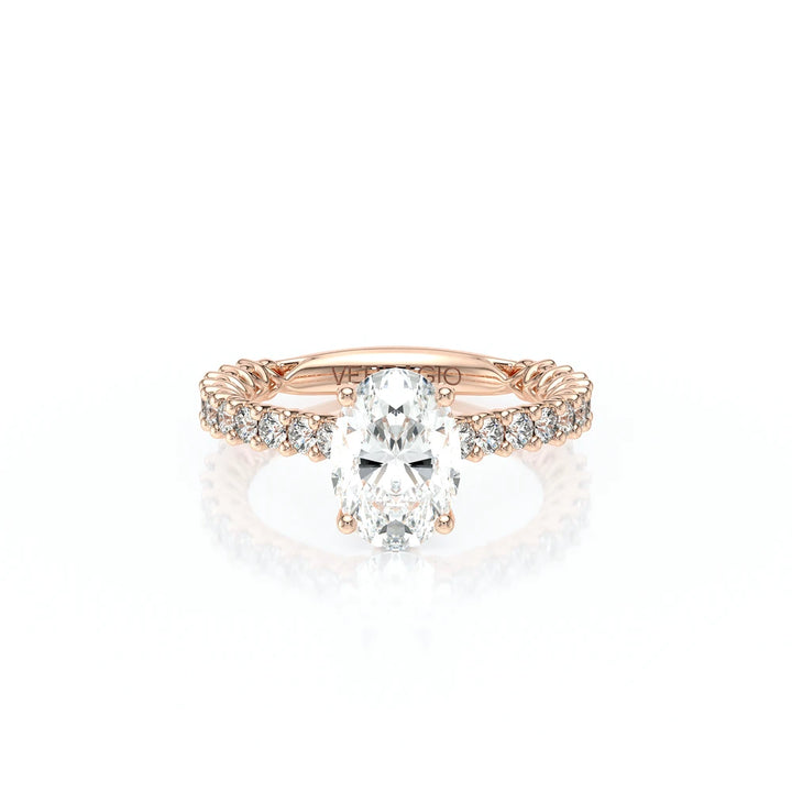 Lumino 801Ovd4 20 18K Rose Gold Oval