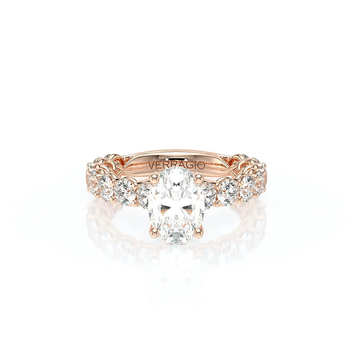 Lumino 801Ovd4 35 14K Rose Gold Oval
