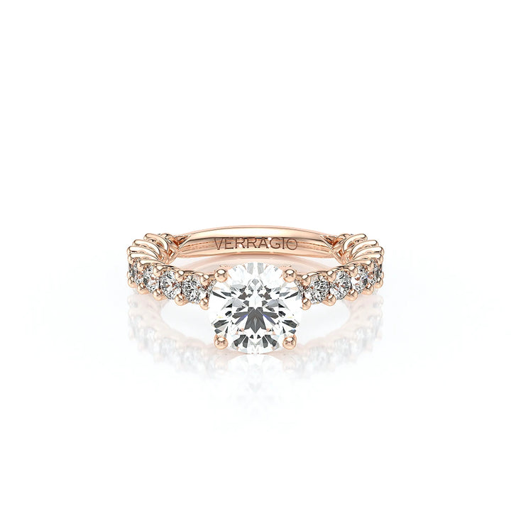 Lumino 801Rd4 25 14K Rose Gold Round