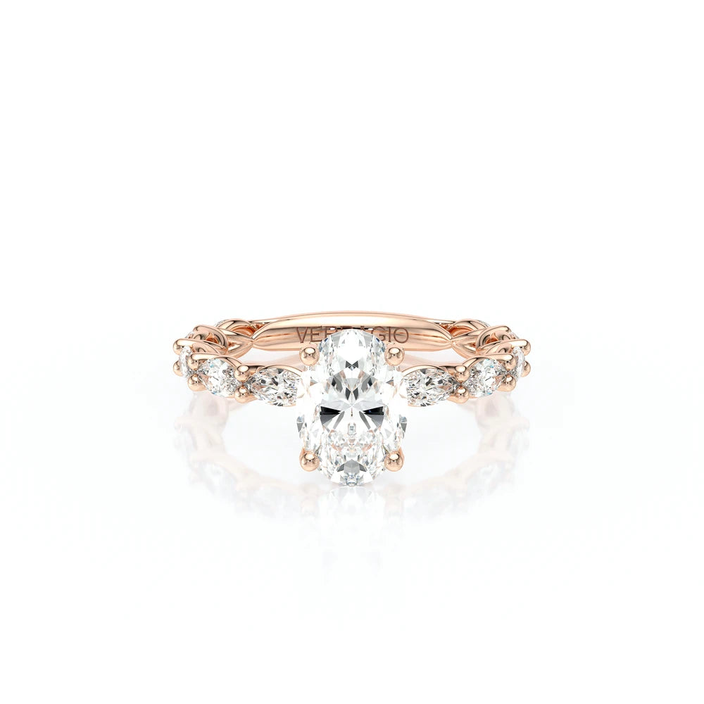 Lumino 803Ovd4 5X25 Ew 18K Rose Gold Oval