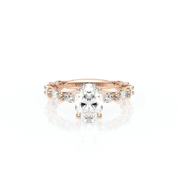 Lumino 803Ovd4 5X25 Ew 18K Rose Gold Oval