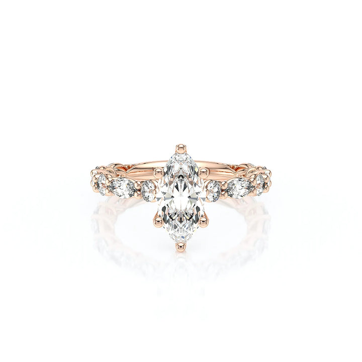 Lumino 806Mqd6 5X25 18K Rose Gold Marquise