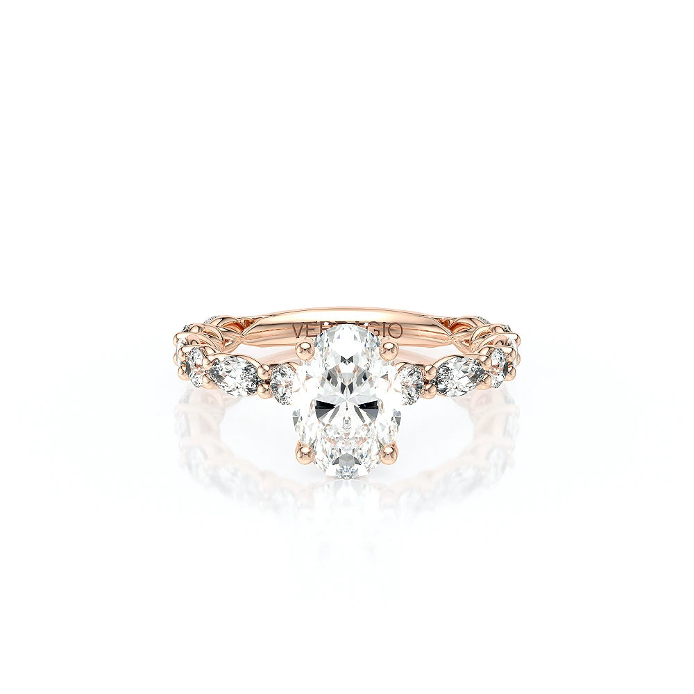 Lumino 806Ovd4 5X25 18K Rose Gold Oval