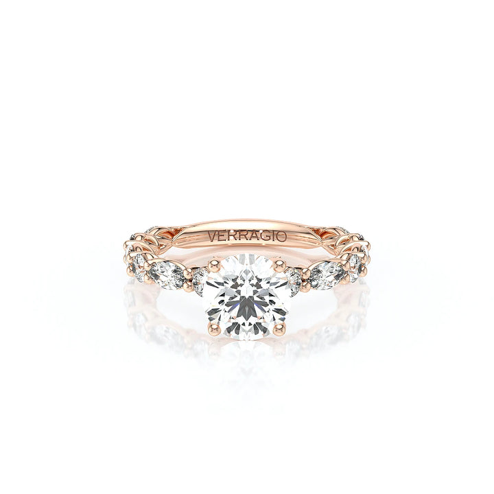 Lumino 806Rd4 5X25 14K Rose Gold Round
