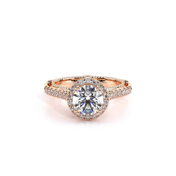 Venetian-5061r-14k Rose Gold Round