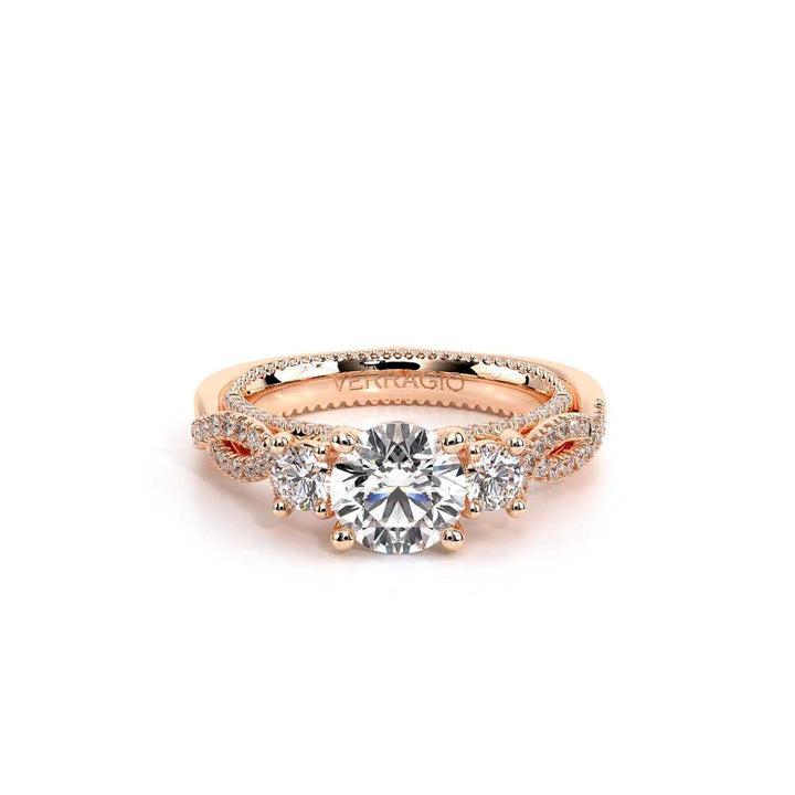 Couture-0450r-18k Rose Gold Round