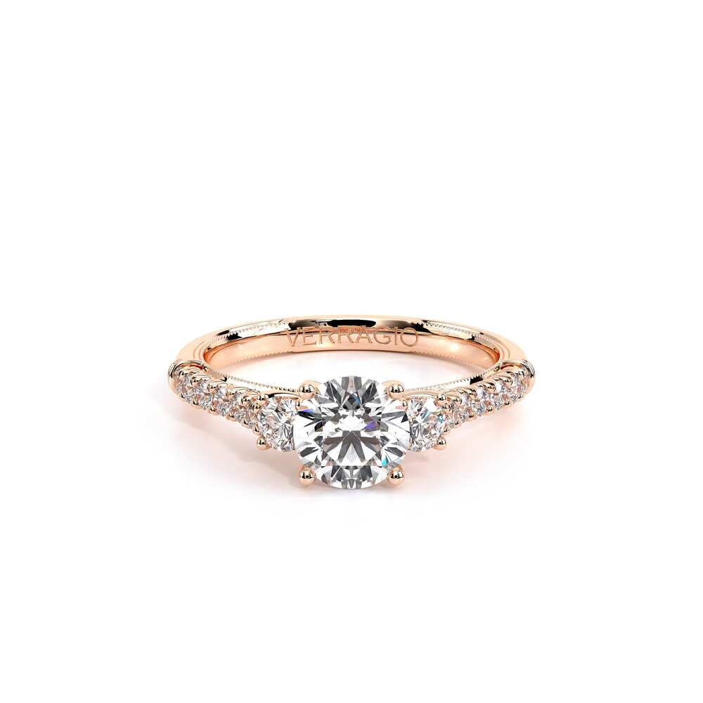 Renaissance-956R15-14K Rose Gold Round