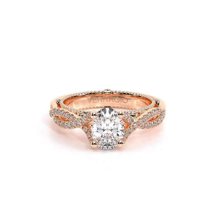 Venetian-5003ov-14k Rose Gold Oval