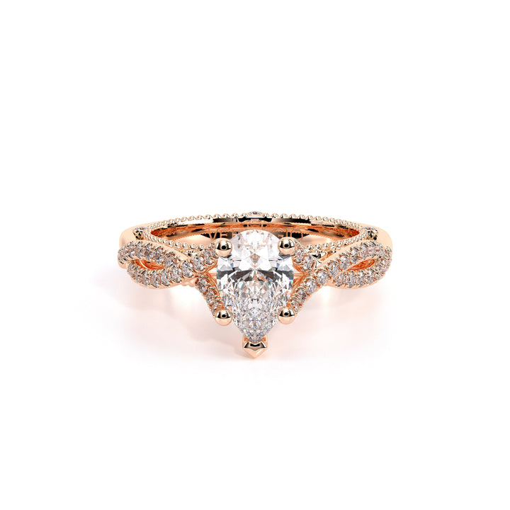 Venetian-5003pear-14k Rose Gold Pear