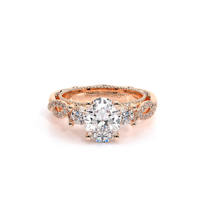 Venetian-5013ov-18k Rose Gold Oval