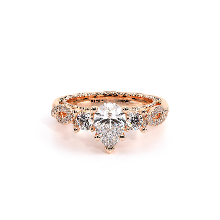 Venetian-5013pear-14k Rose Gold Pear