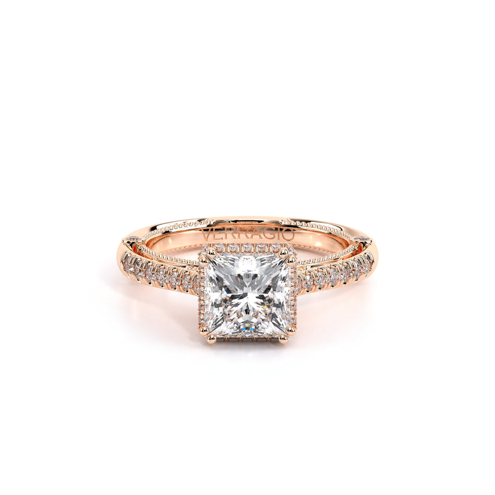 Venetian-5081p-14k Rose Gold Princess