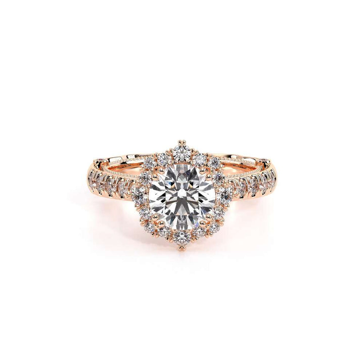 Venetian-5083r-14k Rose Gold Round