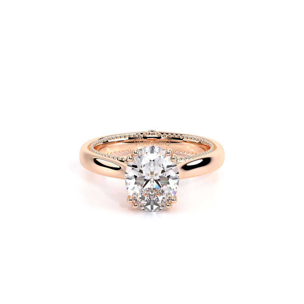 Couture-0418ov-14k Rose Gold Oval