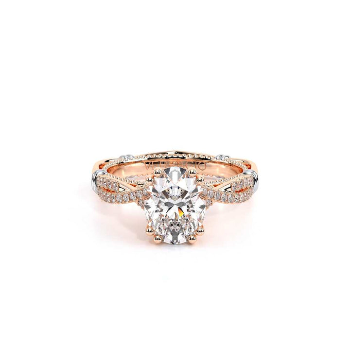 Parisian-105ov-18k Rose Gold Oval