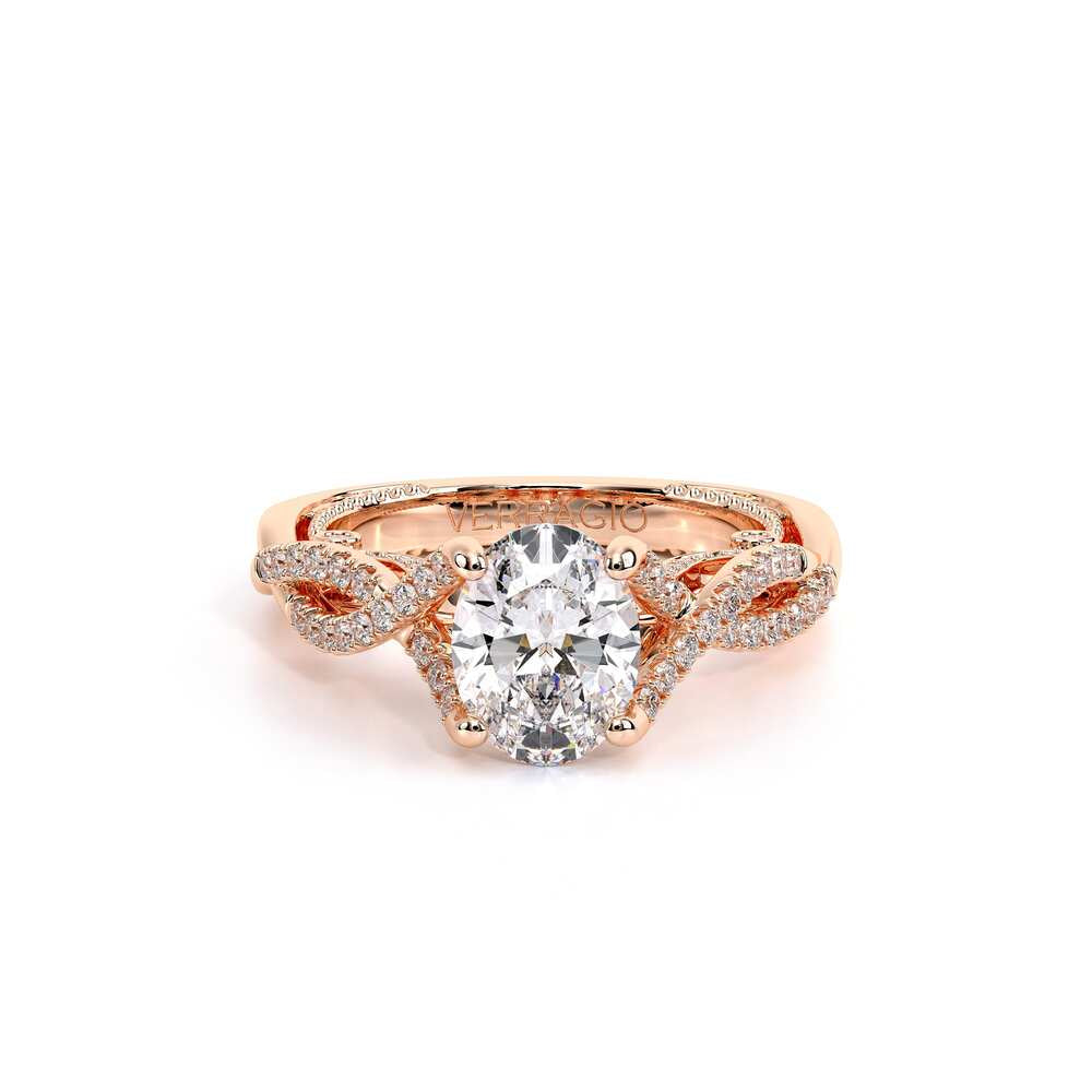 Insignia-7060ov-14k Rose Gold Oval