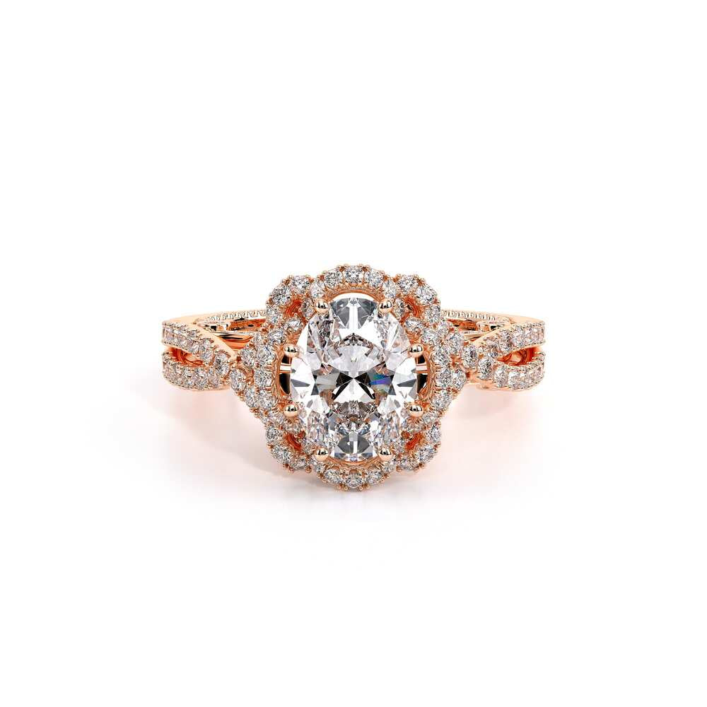 Insignia-7087ov-18k Rose Gold Oval
