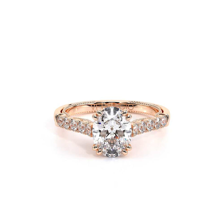 Insignia-7097ov-18k Rose Gold Oval