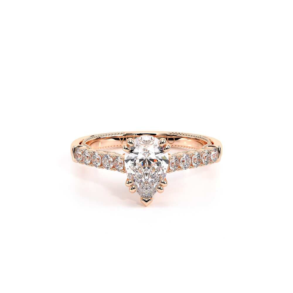 Insignia-7097pear-18k Rose Gold Pear