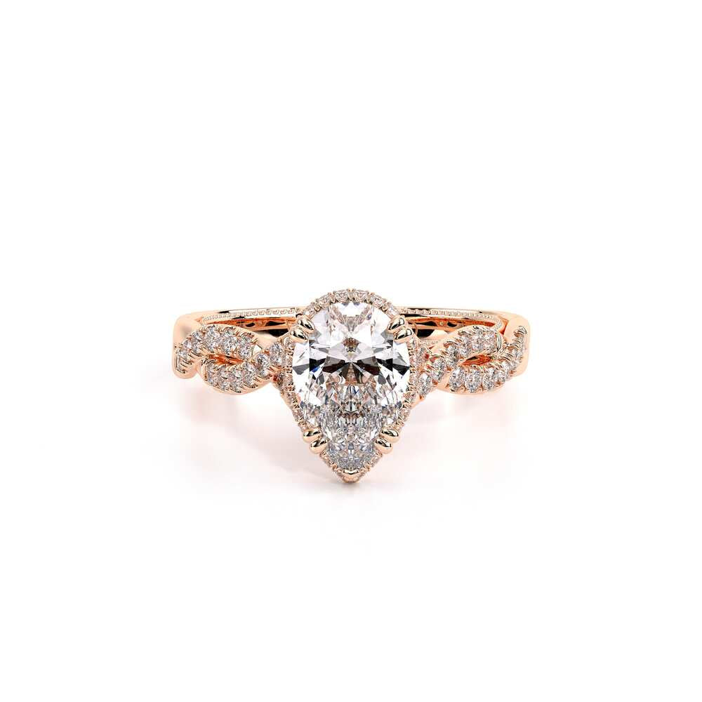 Insignia-7099pear-18k Rose Gold Pear