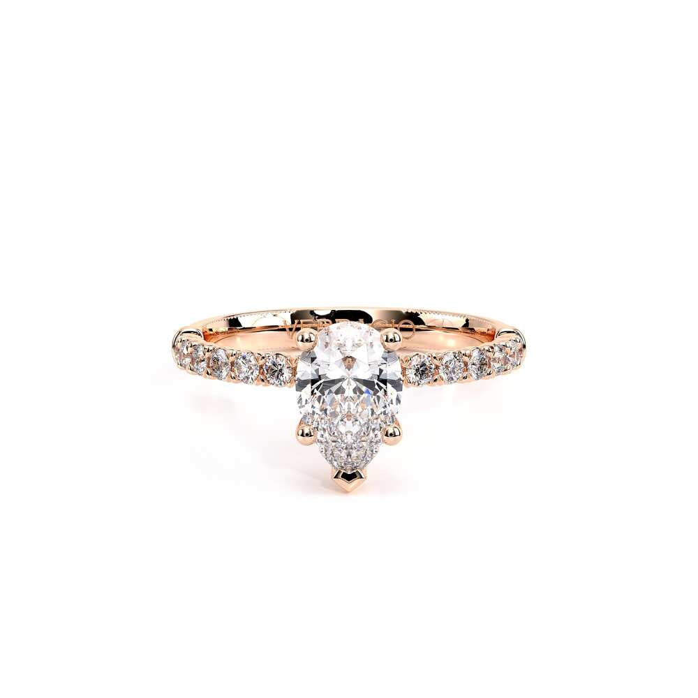 Renaissance-950PEAR20-18K Rose Gold Pear