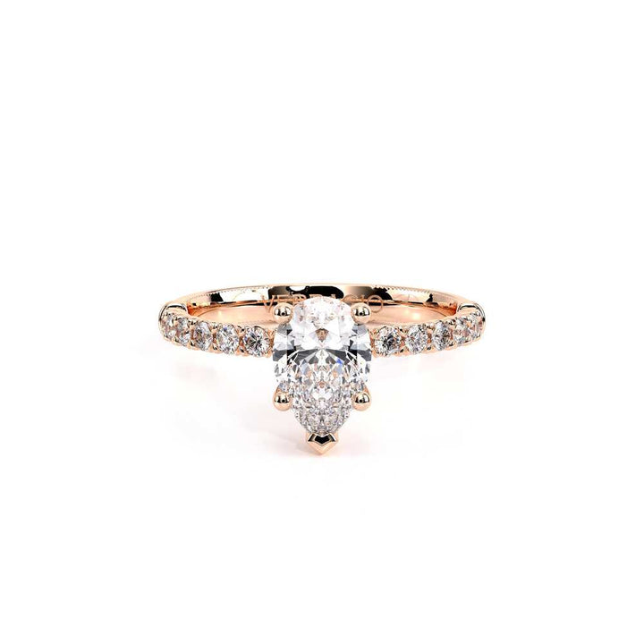 Renaissance-950PEAR20-18K Rose Gold Pear