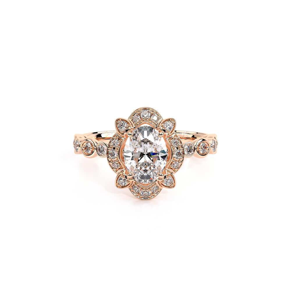 Renaissance-977ov-14k Rose Gold Oval